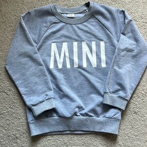 Gray “Mini” Sweatshirt Sz 6-7